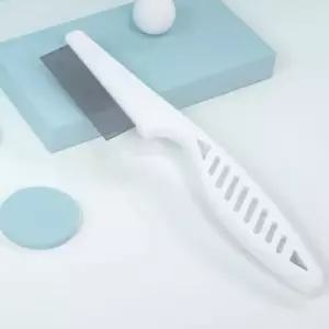 스텐 애견 빗 미용 브러쉬 고양이 강아지 공용 소 DD-12272