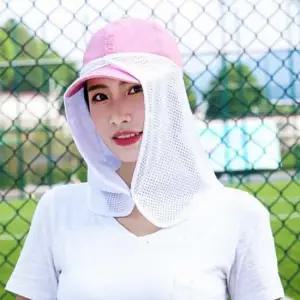 햇빛가리개모자 넥쿨러 휴가 쿨마스크 작업용 모자