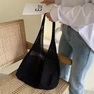 데일리 그물 네트 숄더백 1P 여름 비치 가방 그물백