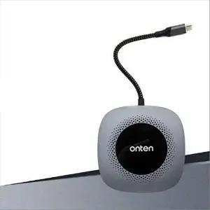 [COMS]USB 3.1 Type C 멀티 도킹 허브 USB-C to LAN RJ45 H-WD538F1