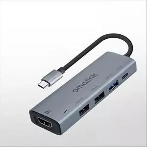 [COMS]USB Type C to HDMI 컨버터 4K 30Hz HDMI USB2.0x2 U-WD53925