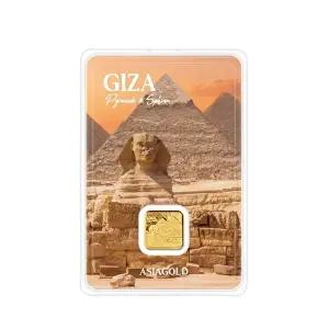 [아시아골드][아시아골드] 피라미드 24k 순금 잠상 스퀘어 골드바 3.75g