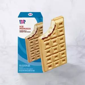 배스킨라빈스 아이스 모나카 쫀떡 인절미