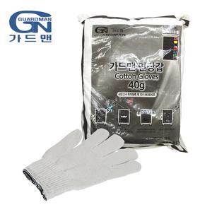 가드맨 면장갑 목장갑 40g 작업용 300켤레 흰면장갑