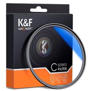 K&F Concept 82mm NANO-C HMC CPL 필터 블루 멀티코팅 _ AGC Glass Blue Multi-Coated CPL Filter