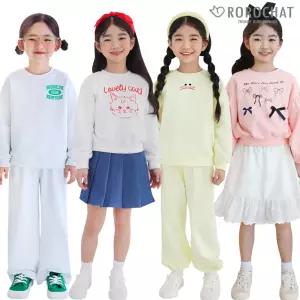 [로로샤] 여아 아동 유아 키즈 주니어 남아 봄 이월 티셔츠 상하복 원피스 팬츠 아우터 레깅스 등원룩 얼집룩