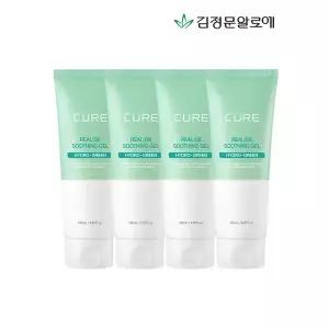 [하프클럽/김정문알로에]큐어 리알로에 수딩젤 150ml 4개