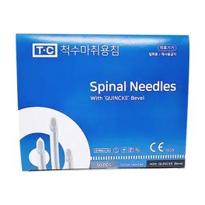 태창 스파이날 니들 18G 90mm 척수마취용침 50개 박스