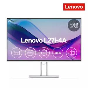 (신모델발송) 레노버 모니터 FHD IPS패널 무결점 AS3년 68.5cm 스피커탑재 L27i-4A 67BEKAC1KR
