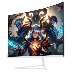 [봄이벤트] 비트엠 Newsync P320FC 패스트 165 커브드 게이밍 화이트 UP 180 [중복할인적용 175,120원 구매