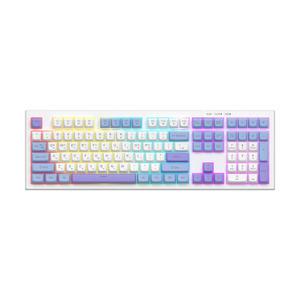 COX CMK108 저소음 멤브레인 키보드 바이올렛