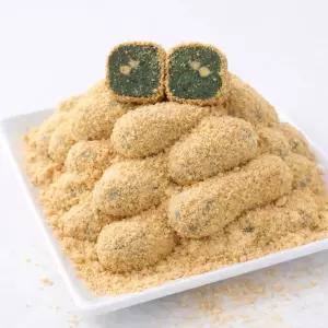 [온기떡간] 쑥못난이떡 쑥굴레 찹쌀떡 쑥떡 (28g +126알3.6kg) 선물용떡 자연해동떡 굳지않는떡