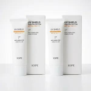아이오페 유브이 쉴드 선 프로텍터 50ml x2개/50ml+10mlx5개/ 구성선택