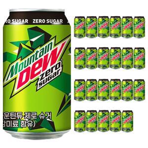 롯데 마운틴듀 제로 355ml x  24캔