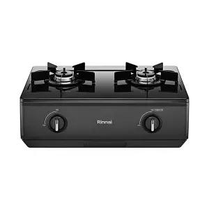 [린나이](김해점)[신세계 김해] 린나이 AA가스레인지 2구 자동점화_매트 그라파이트 블랙 RTR-H2200