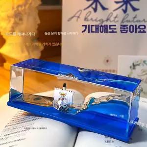 원피스 피규어 물멍 배 인테리어 파도 고잉메리호 장식품 책상 실내 탁상용 제품 써니호