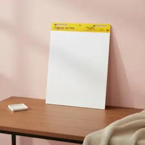 3M 이젤패드 559 포스트잇 흰색무지 대형패드 회의용 미팅 전지 점착 메모지 (30매)