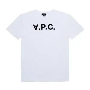 [아페쎄] COHBM M26384 TAE WHITE/DARK NAVY VPC 벨벳 로고 스탠다드 그랜드 공용 반팔티