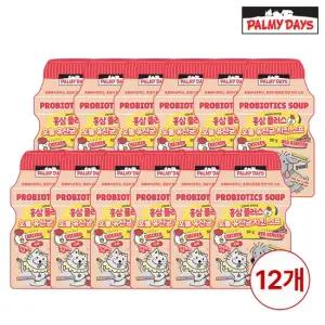 파미데이즈 오늘유산균 치킨스프 홍삼플러스 50g x 12개 강아지 고양이 겸용)