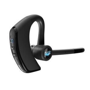 [미국배송] 블루패럿 M300-XT SE 모노 블루투스 무선 헤드폰 80% 노이즈 캔슬링 이어피스 헤드셋 IP54 등급 보호 기능이 있는 컴팩트 디자인 14시간 통화 시간 블랙