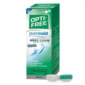 옵티프리 퓨어 모이스트 소프트렌즈 세정액 1개 300ml