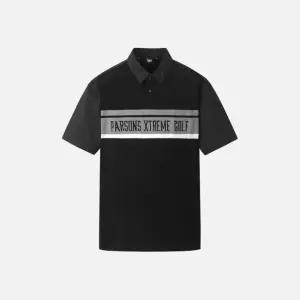PXG골프반팔티 KQF PKMPM2215-21 MEN KNIT HYBRID COLLAR SHORT SLEEVE