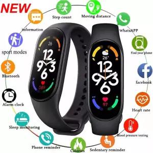 스마트워치 Xiaomi 스마트 워치 피트니스 추적기 심장 박동 혈압 모니터 스포츠 방수 Smart시계 안드로이드