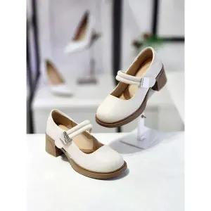 [쎄레스]세레스 세이브존06 여성 메리제인 통굽 로퍼 슈즈 5.5cm KRP218BE (S48355518)