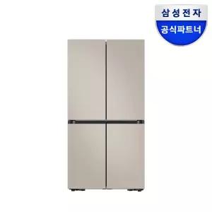 [최대혜택가 176만원대]삼성 비스포크 AI 냉장고 4도어 905L RM70F90R2GD 에센셜 베이지