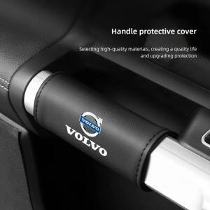 2개입 자동차 도어 내부 손잡이 보호 커버 볼보 XC90 V90 V60 V40 S80 S60 S90 C40 V70 XC70용