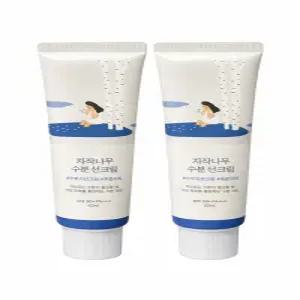 [라운드 랩] 자작나무 수분 선크림 50ml+50ml 2개, SPF50+