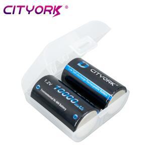세라구 CITYORK 1.2V LR20 D  충전식 배터리 10000mAh  NIMH + AA C 9V 용 LCD 스마트 충전기