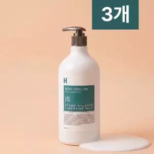 메르헨랩 MARCHENLAB 하이드로발란스 클렌징밀크 1000ml 3개