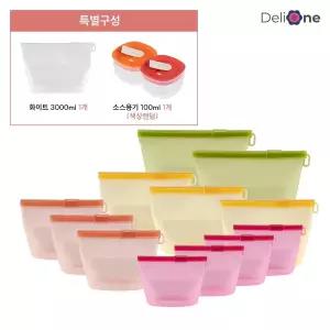[델리원] 플래티넘 밀폐 실리콘백 젤리팝