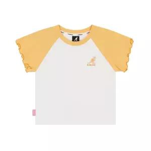 [캉골키즈](타임스퀘어점패션관)컬러블럭 라글란 티셔츠 SB 2117 화이트 (ASBCRT21170WH)