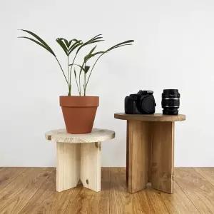 원목 스툴 화분받침대 만들기 DIY 목공키트