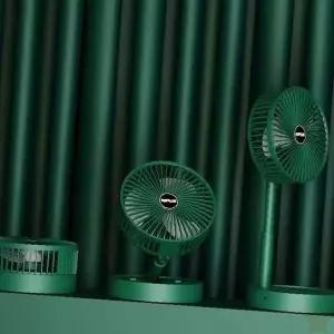 접이식 3단 조절 탁상 소형 송풍기 스탠드형 휴대 간편 가정용 사무실용 여름용품