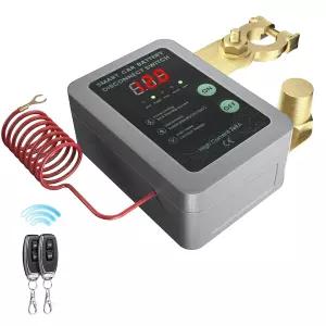 자동차용 스마트 배터리 분리 스위치 12V 원격 킬 방지 차단 LED 전압 디스플레이 차량 Rvs ATV 트럭 및