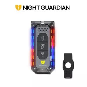 나이트가디언 NGW-02U LED 경광등/전자호각 U자형클립 다용도 휴대용 전자호루라기