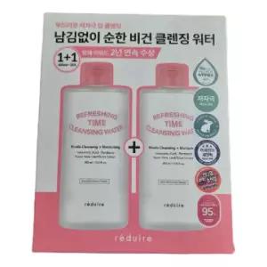 리듀어 리프레싱 타임 클렌징워터 더블 기획 400ml+400ml