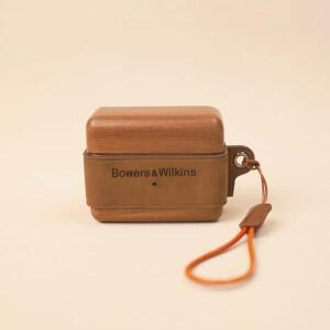Bowers & Wilkins PI8 / PI6 이어폰용 수제 나무 가죽 케이스 B&W용 레트로 월넛 보호 커버