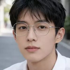 초경량 안경테 데일리 메탈 가벼운 차단 안경 금테 스마트폰 케이스
