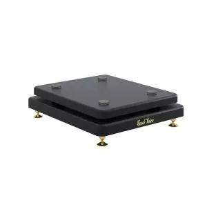 대형 스피커 받침대 20x25cm 카페 고급 거치대 스탠딩 우드 진동 우퍼 선반 충