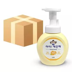 (힘찬)아이깨끗해 센서티브케어 파우더향 용기 250ml 18개입손세정제 핸드워시 클렌저 클렌져 핸드솝 소프