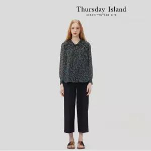 써스데이아일랜드 [정상가-209000원][Thursday Island] 밴딩 와이드 팬츠 T232MPT532W)