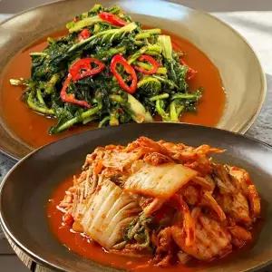 누리웰 김치 2종세트 총 4kg(맛김치 2kg+열무김치 2kg)