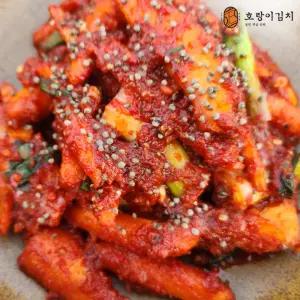 [호랑이김치] 국산 강원도 생더덕무침 500g