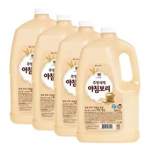 퐁퐁 주방세제 아침보리 3000ML x 4개