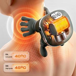 휴대용 마사지 2025 전기 목 마사지기 무선 건강 관리 어깨 주무름 3D 베개 경추 등 근육 이완