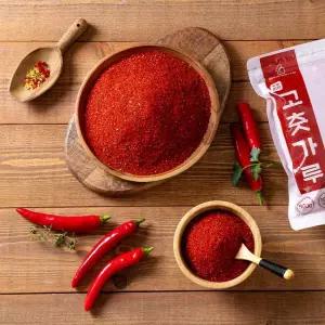 25년산 농부미학 HACCP 국내산 고춧가루 1kg (500gx2팩)